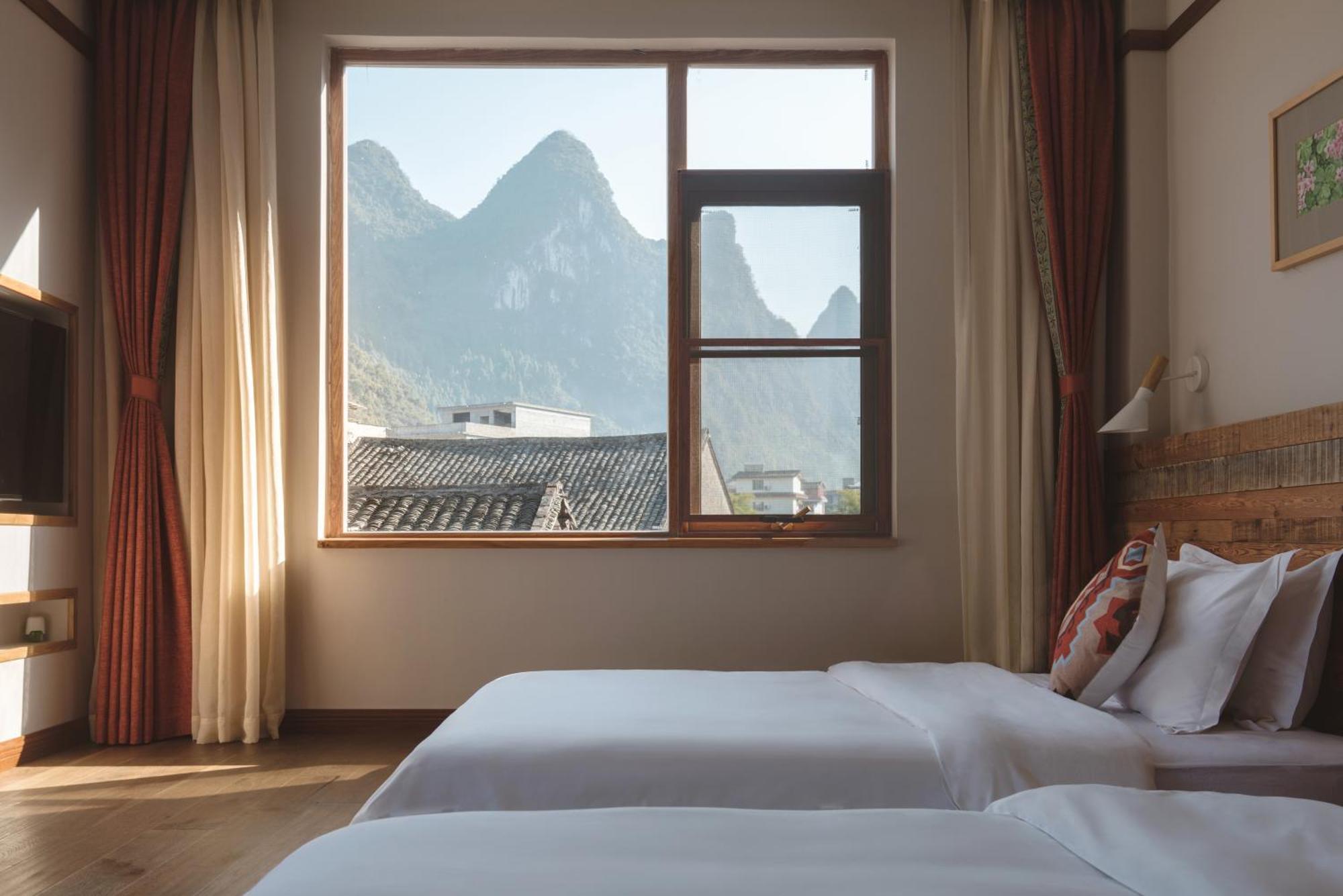 Ron Inn Xingping Hepan Xiaozhu Yangshuo Εξωτερικό φωτογραφία